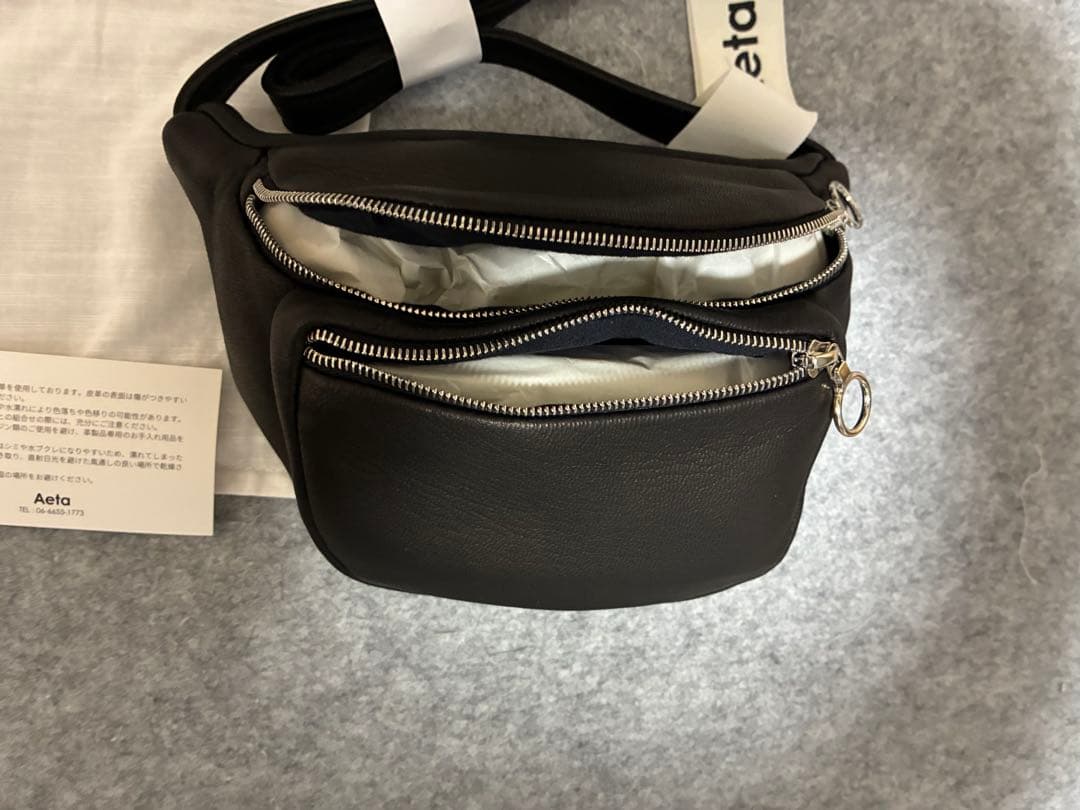 Aeta DA11 ディアレザー ウエストポーチ