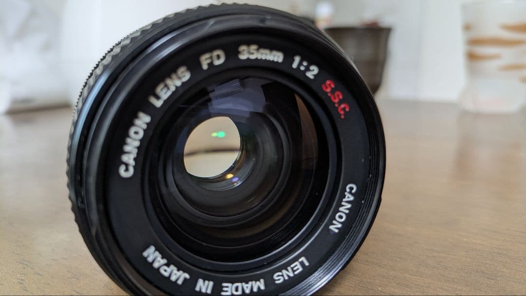 d*7様 ジャンク品　Canon FD 35mm f/2 レンズ
