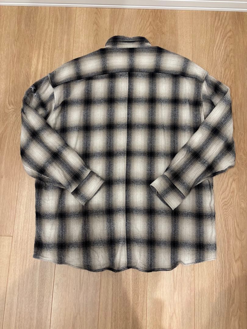 F.A.T. チェック柄フランネルシャツ　BIGMAC