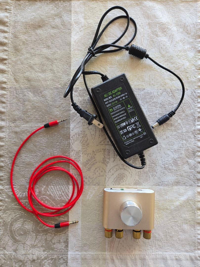 DENON SC-M41 ペア＋小型アンプ付 すぐ使える