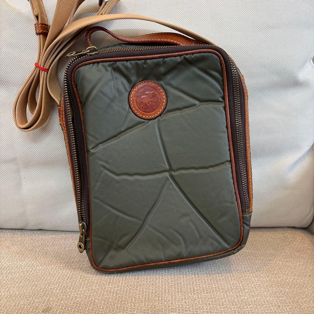 M*I様 ハンティングワールド　ショルダーバッグ　バチュークロス