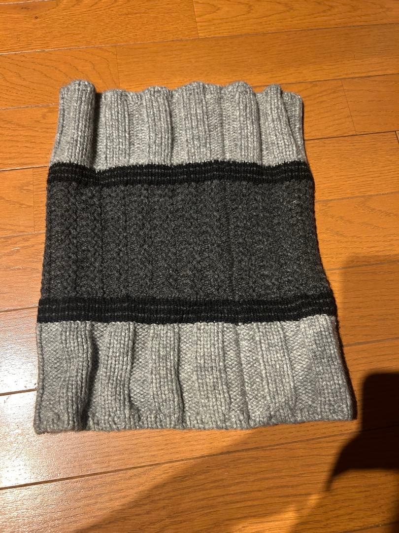 ナンバーナイン　カシミヤ100% ネックウォーマー