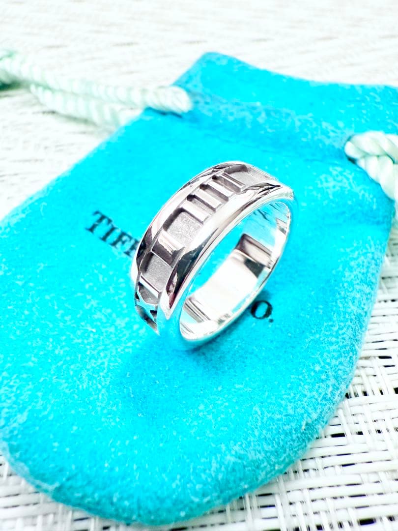 ティファニー　アトラス　指輪　リング　10.5号　研磨仕上げ済み美品 925