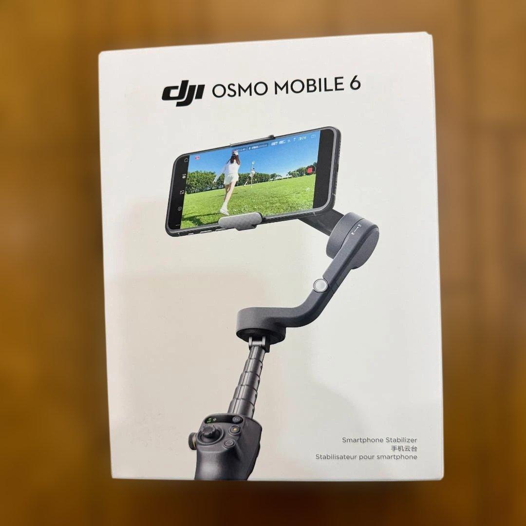 【極美品】DJI Osmo Mobile 6 スマホ用ジンバル スタビライザー