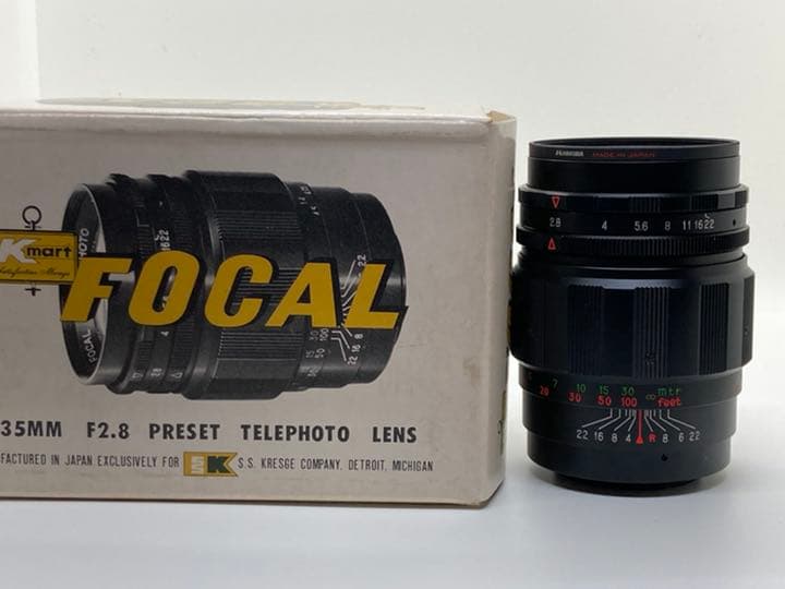 【新品同様】FOCAL telephoto lens 135mm F2.8