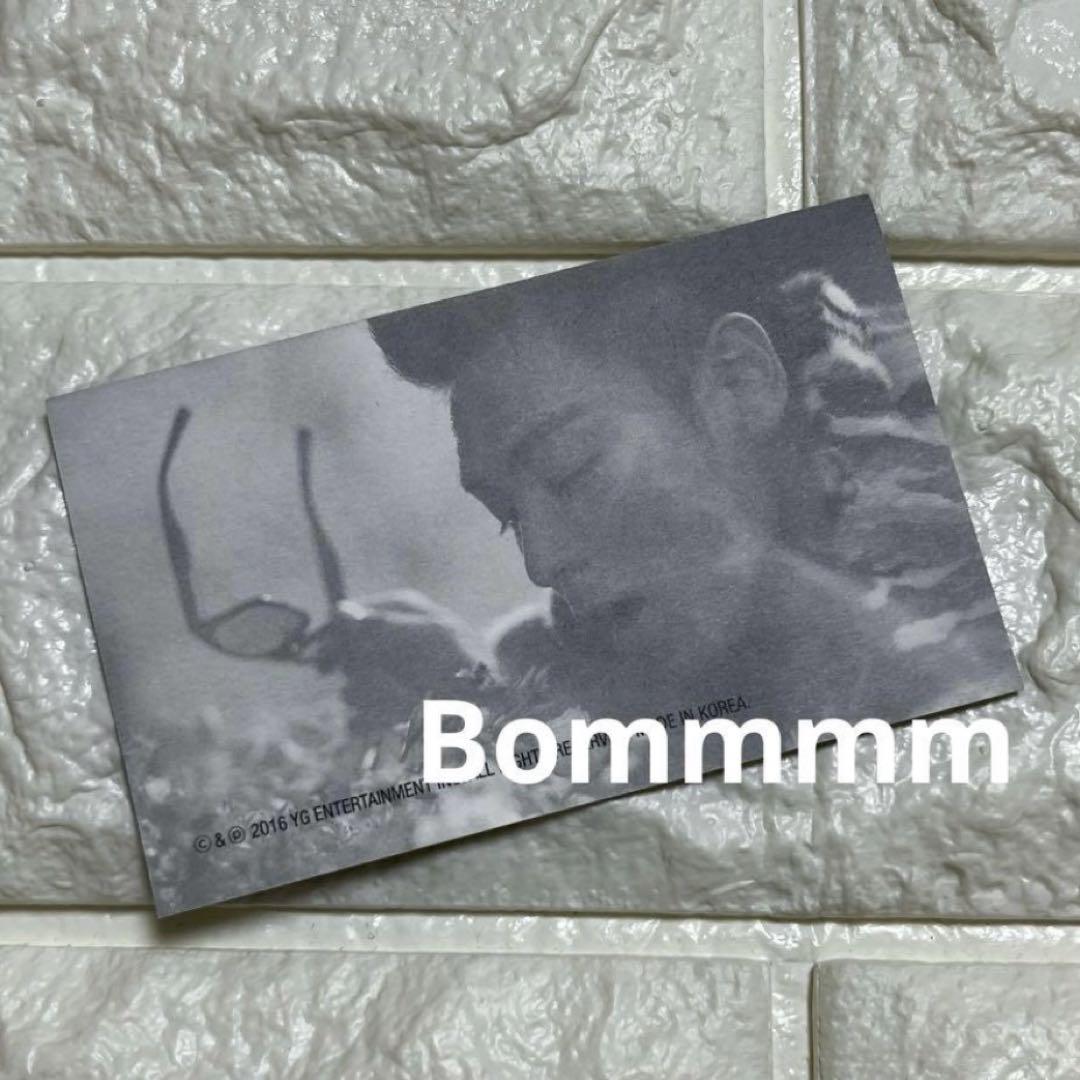 T.O.P TOP タップ　トップ　BIGBANG MADE 封入トレカ　カード