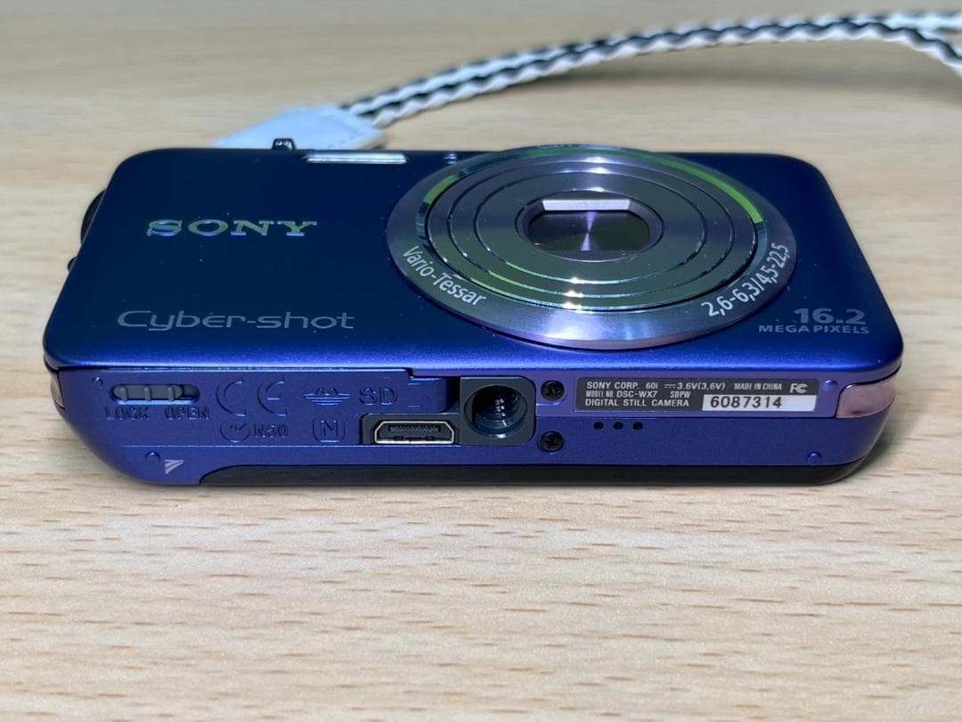 SONY ソニー サイバーショット DSC-WX7 デジカメ 動作確認済 美品