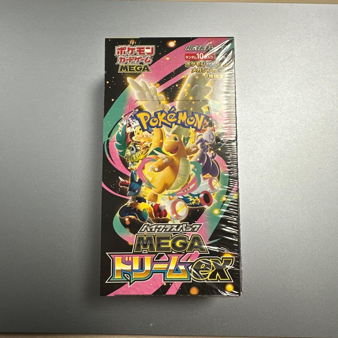 ポケモンカード MEGAドリームex 1box シュリンク付き