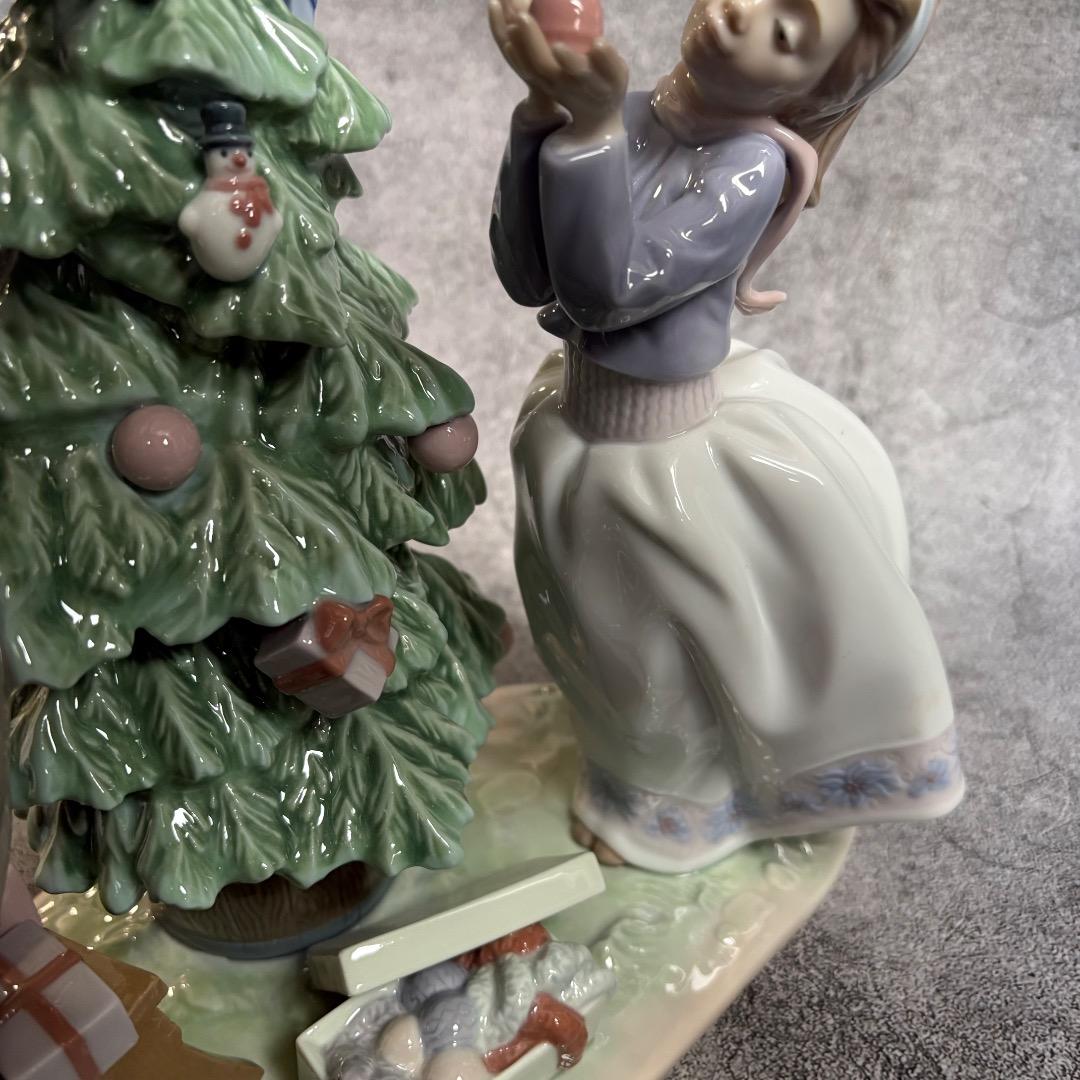 【訳あり】リヤドロLLADRO クリスマスツリー　ツリーを飾ろう