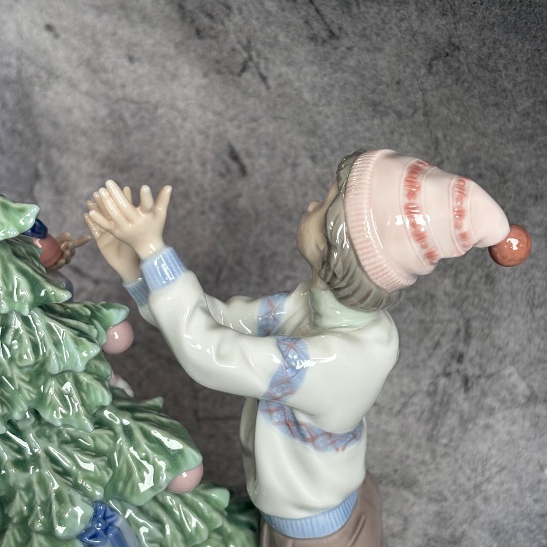 【訳あり】リヤドロLLADRO クリスマスツリー　ツリーを飾ろう