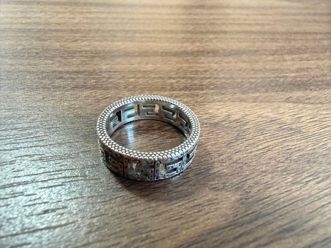 グッチ リング インターロッキング アラベスク