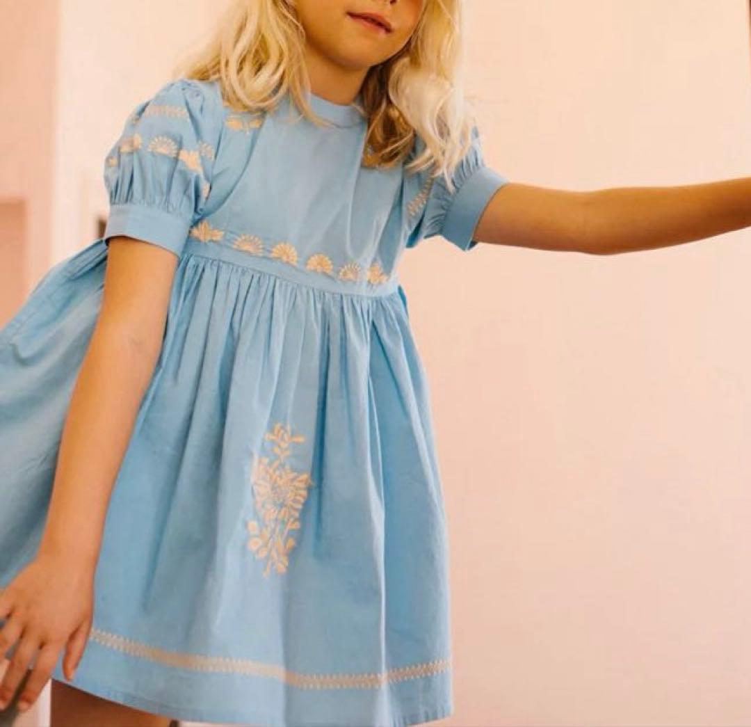 ワンピース Apolina Mya Dress Bay Blue