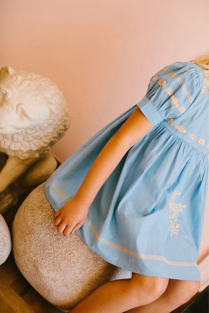 ワンピース Apolina Mya Dress Bay Blue