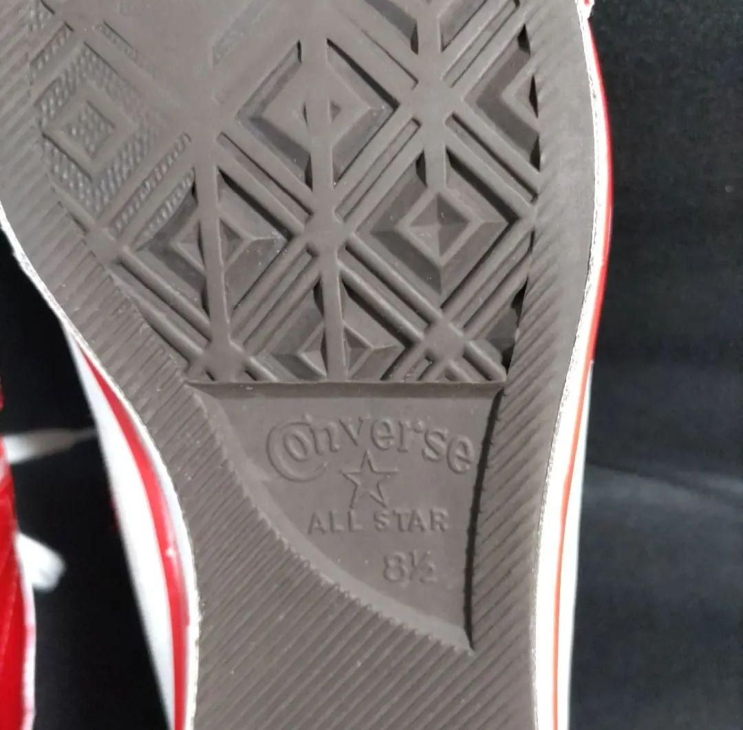 西*樹様 赤ワンスター27cm日本製コンバースリペアconverseレッドONE