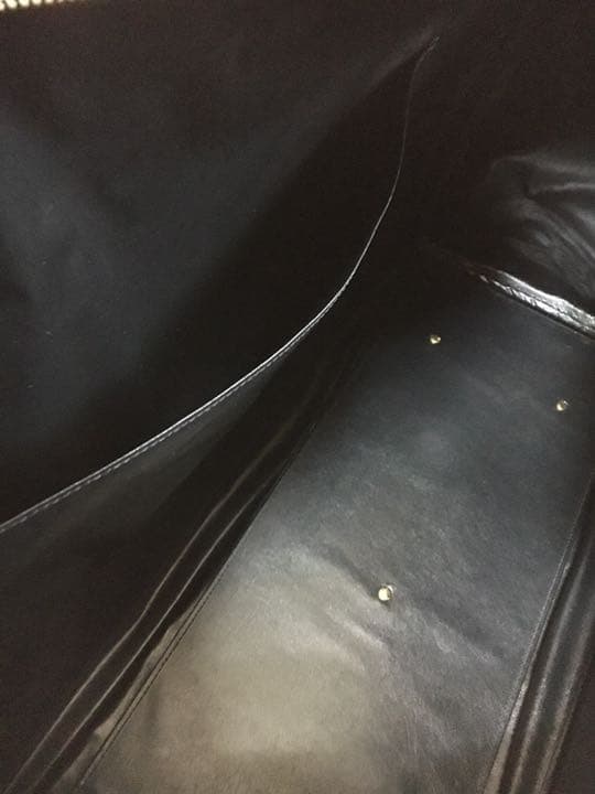 へび皮　オーダーメイド品　ボストンバッグ