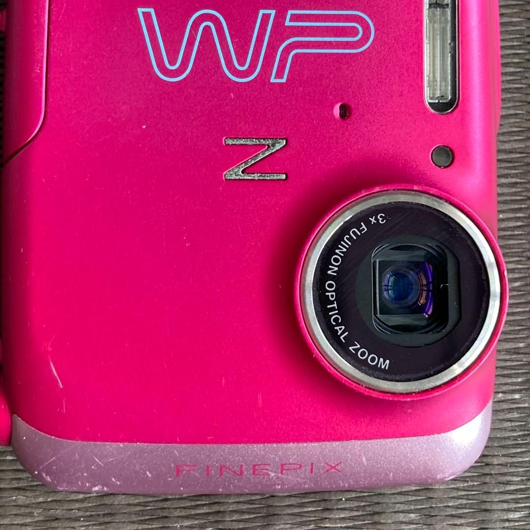 【ジャンク】FUJIFILM FINEPIX Z33WPピンク　防水デジタルカメ
