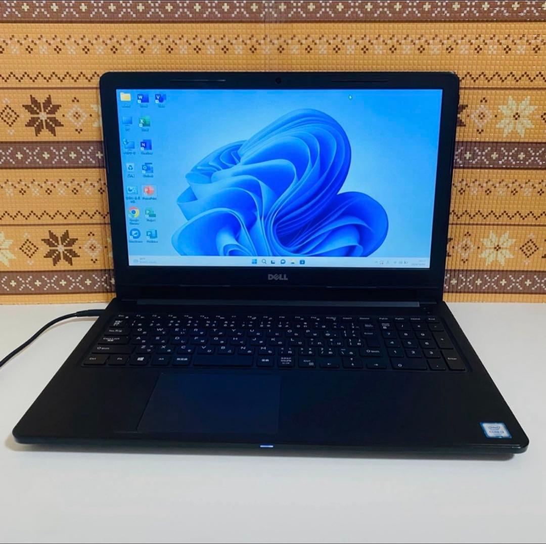 Y275 DELLノートパソコンSSDサクサク Windows11オフィス付き