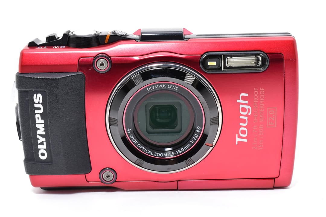 オリンパス　OLYMPUS STYLUS TG-4 Tough レッド 0096