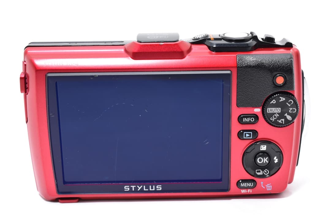 オリンパス　OLYMPUS STYLUS TG-4 Tough レッド 0096