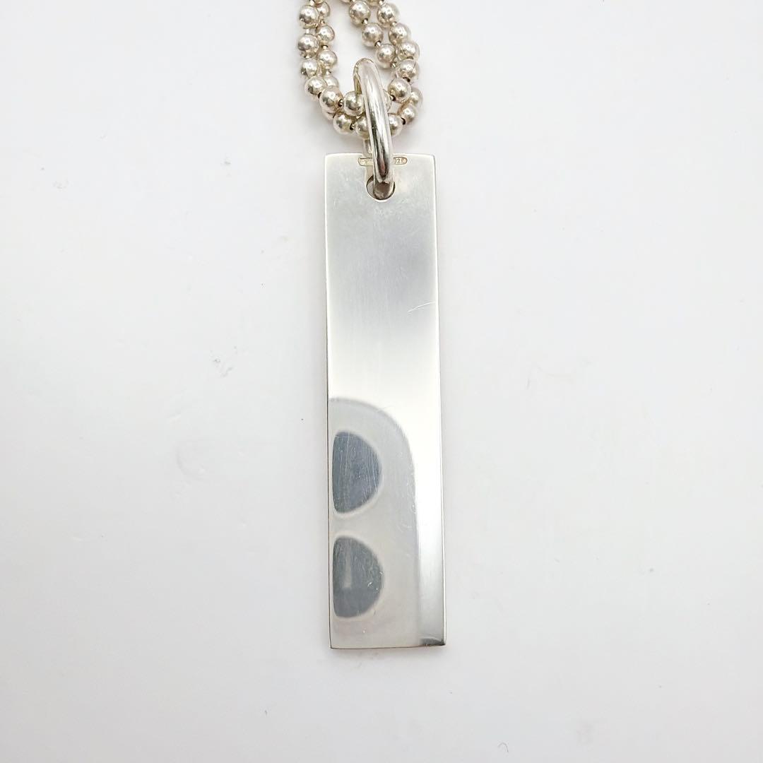 しげたん。　GUCCI シルバーネックレス