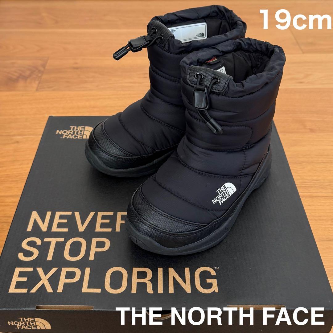 【極美品】THE NORTH FACE ヌプシ ブーティ WP キッズ19cm