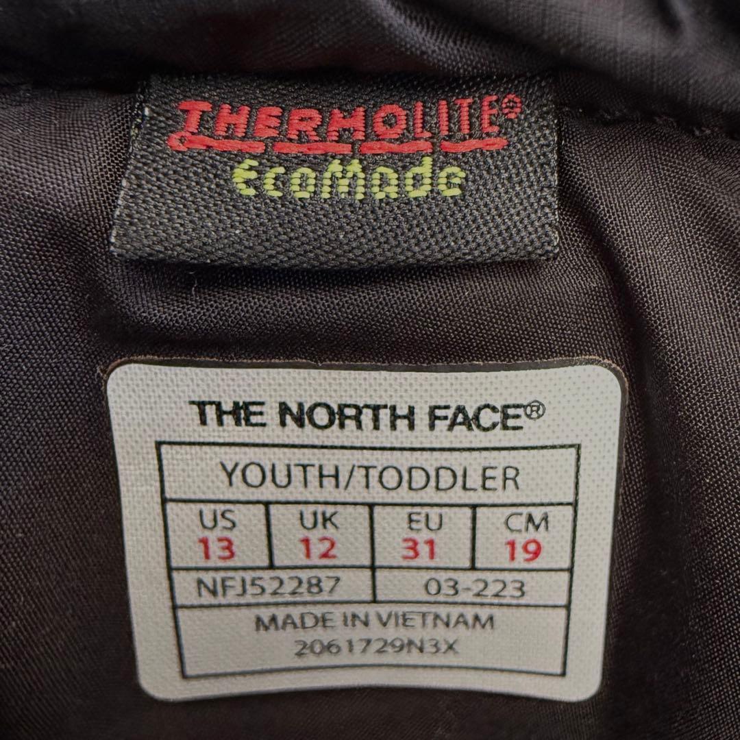 【極美品】THE NORTH FACE ヌプシ ブーティ WP キッズ19cm