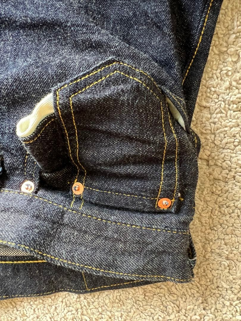 新品未使用　S409XX W35 L36 ワンピースオブロック　M-47