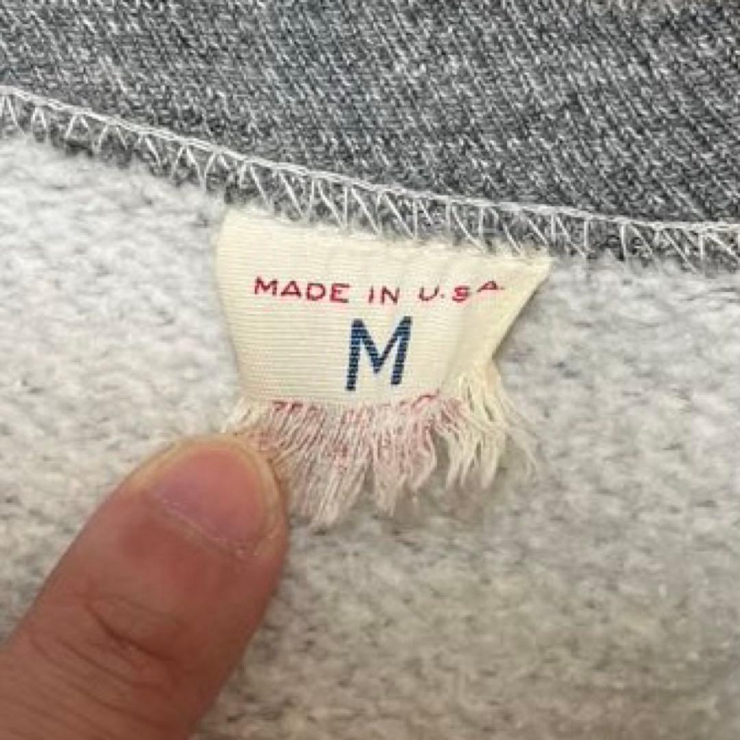 50s Hanes 前V ビンテージスウェット