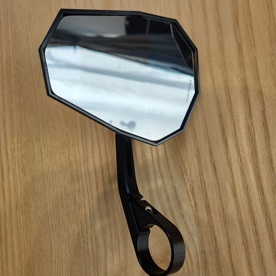 デイトナ ステルスX6 バイクミラー マットブラック 2個セット