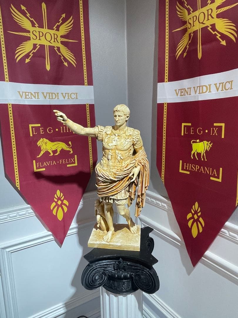 プリマポルタのアウグストゥス 高さ60cm , ローマ帝国