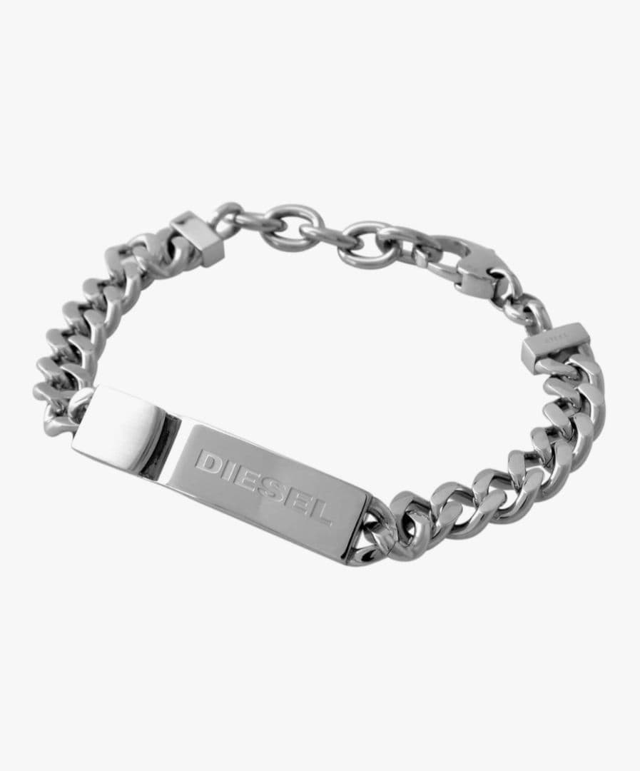 ☆そらち☆　DIESEL DX096640 シルバーチェーンブレスレット
