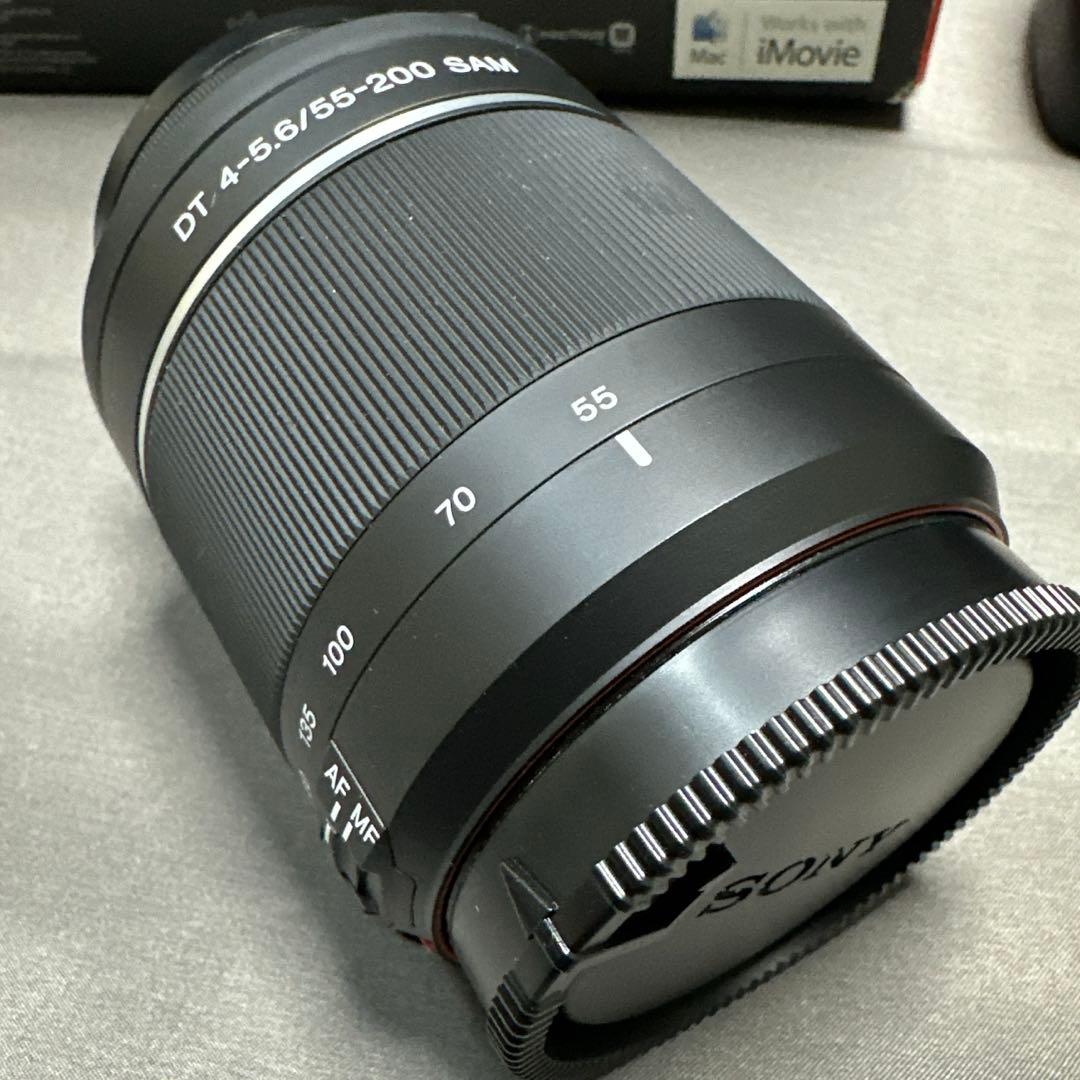 新品SONY SLT-A65VYミラーレス一眼 α65 ダブルズームレンズキット