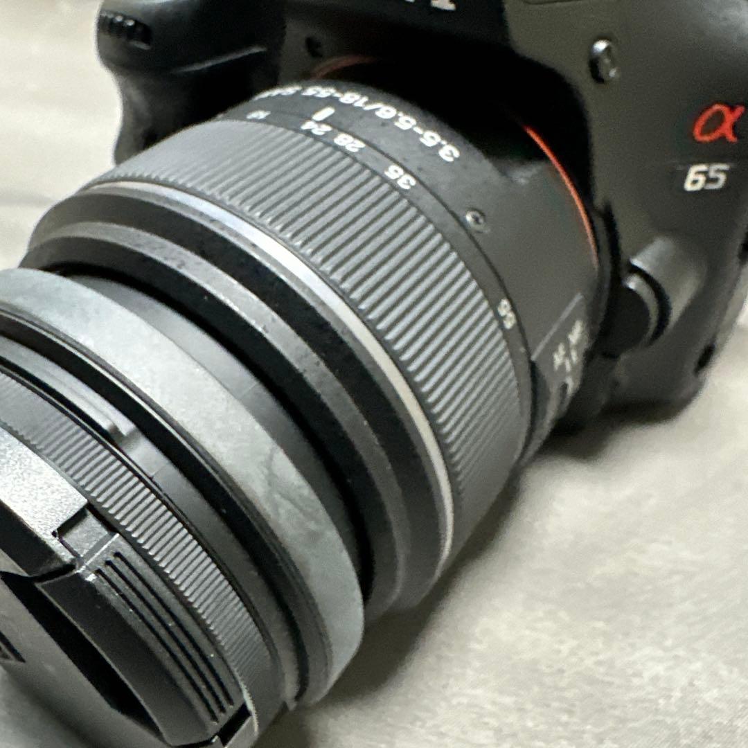 新品SONY SLT-A65VYミラーレス一眼 α65 ダブルズームレンズキット