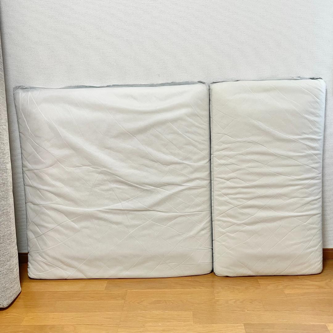 【Ｔ's】IKEA ソーデルハムン寝椅子 ヴィーアルプ ベージュブラウン