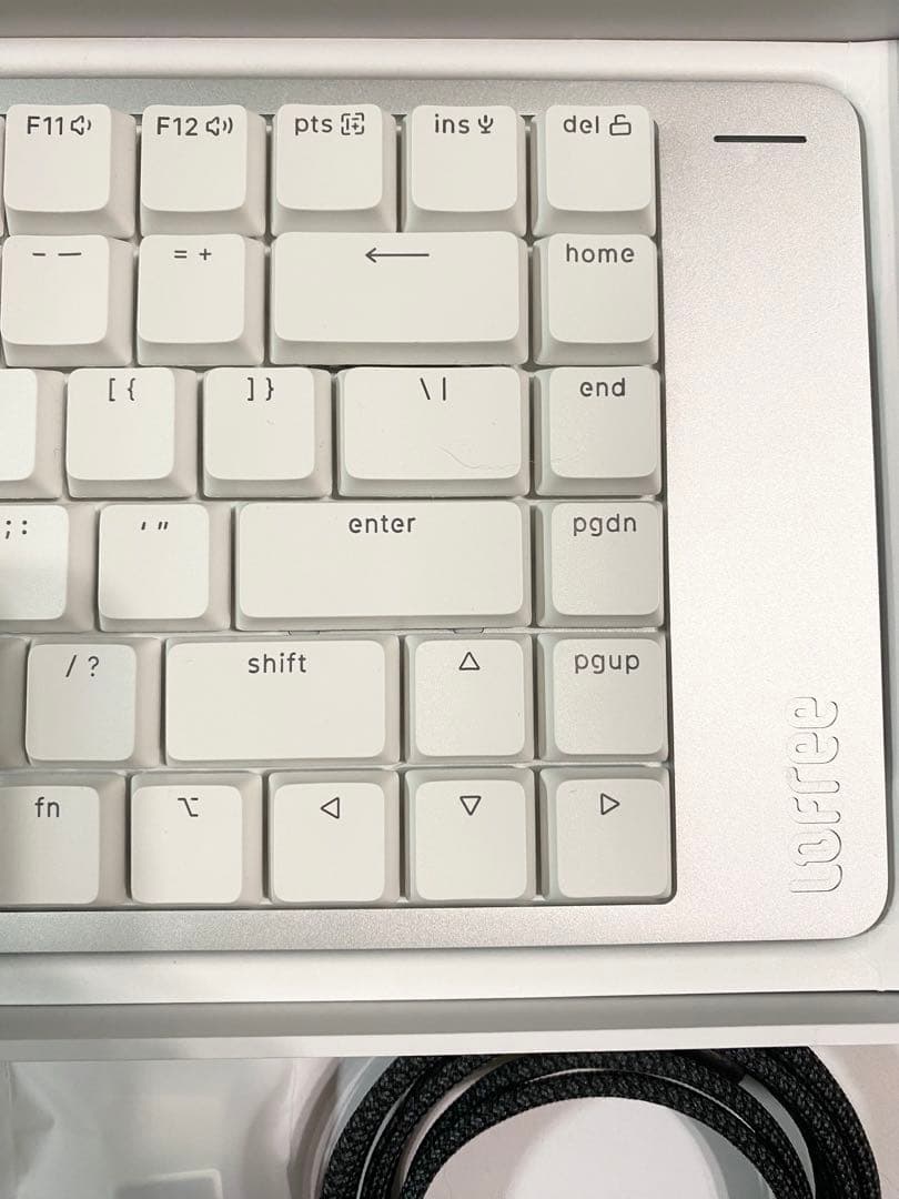 無線 キーボード Lofree FLOW2(84keys) ホワイト