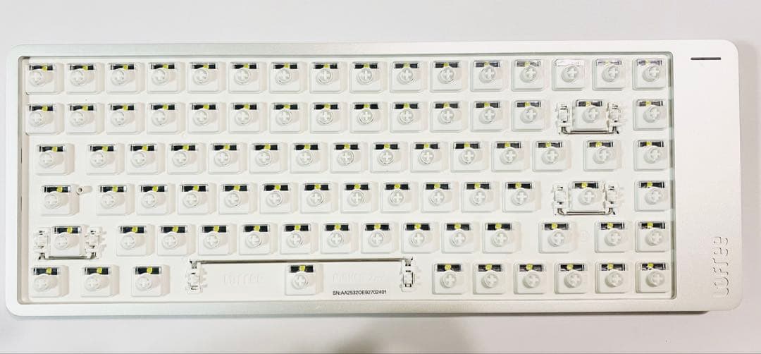 無線 キーボード Lofree FLOW2(84keys) ホワイト