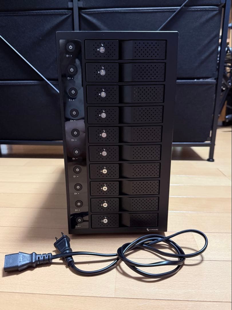 ⭐️動作良好 センチュリー 裸族のスカイタワー 10Bay USB3.2 Gen2
