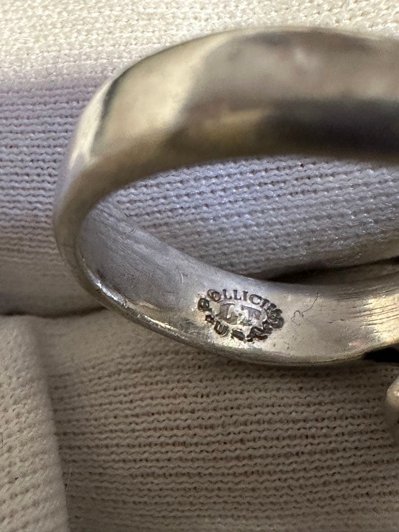 レザーズ&トレジャーズ　リング　骨 ボーン 希少