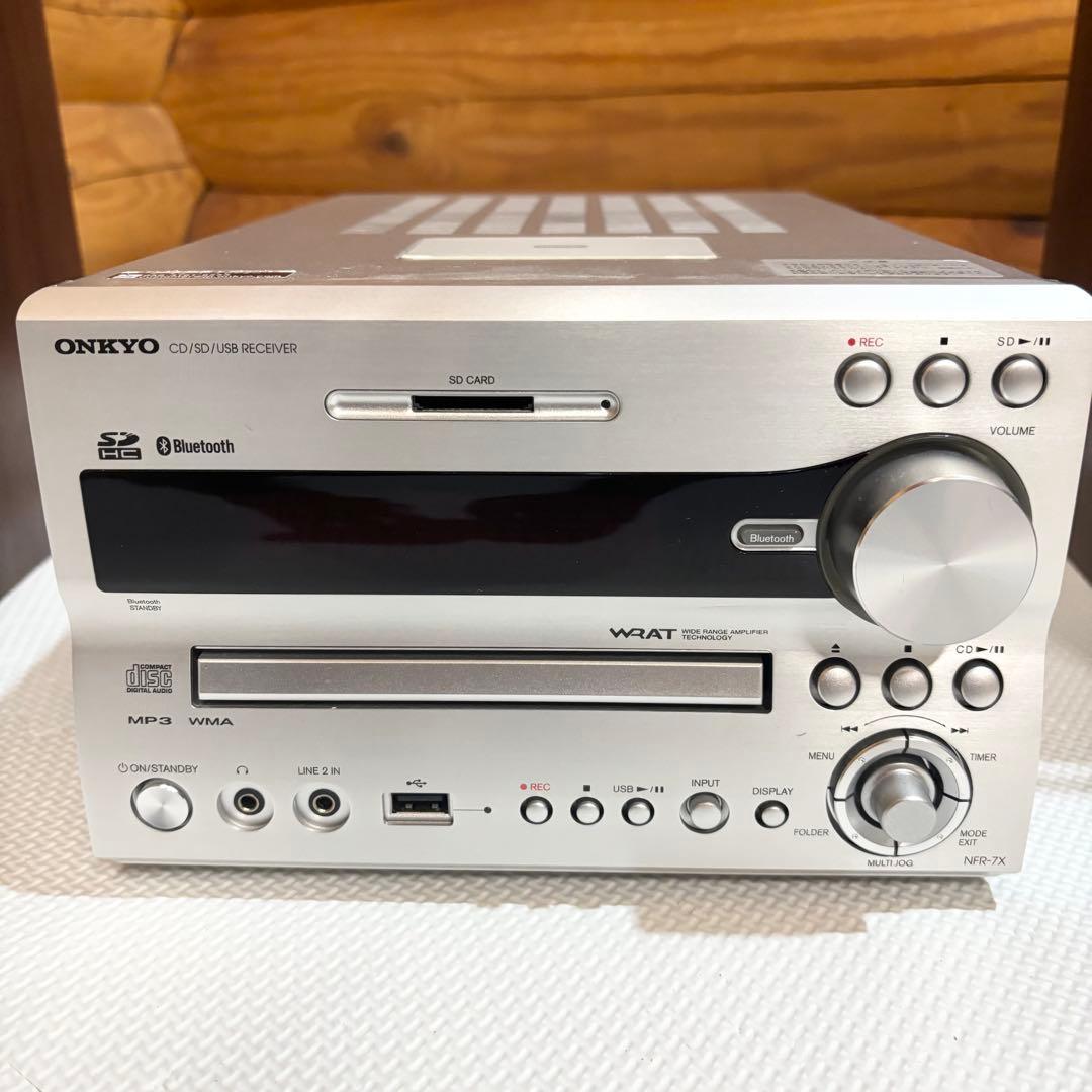 ONKYO オンキョー CD USB Bluetoothコンポ X-NFR7