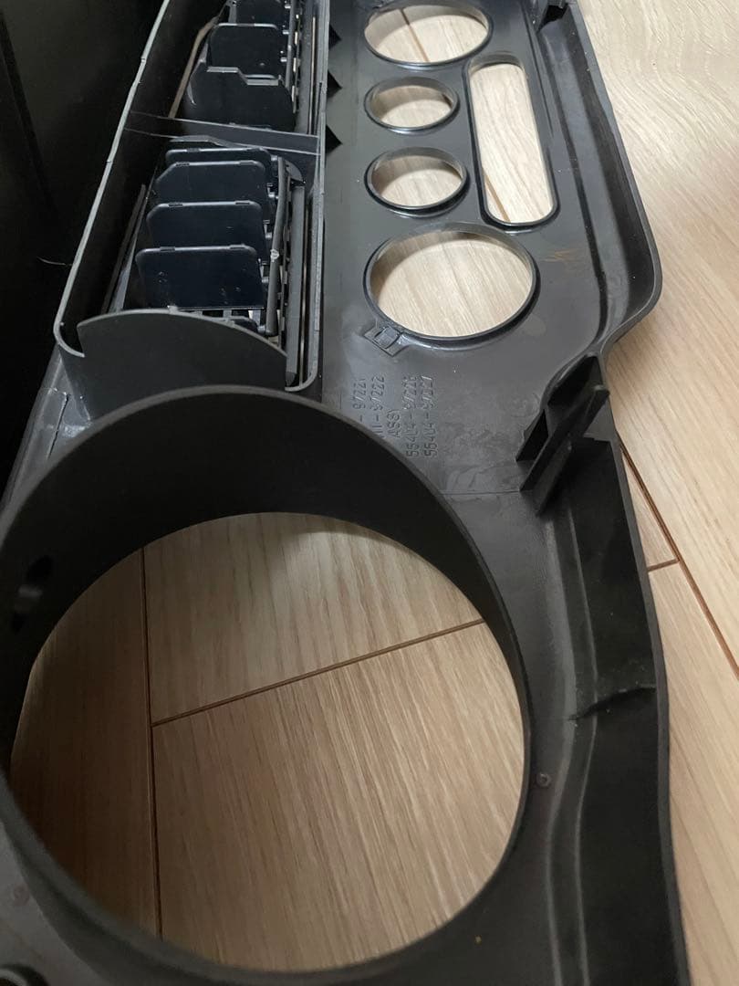 ミラジーノ L700系 後期 メーターパネル 黒木目