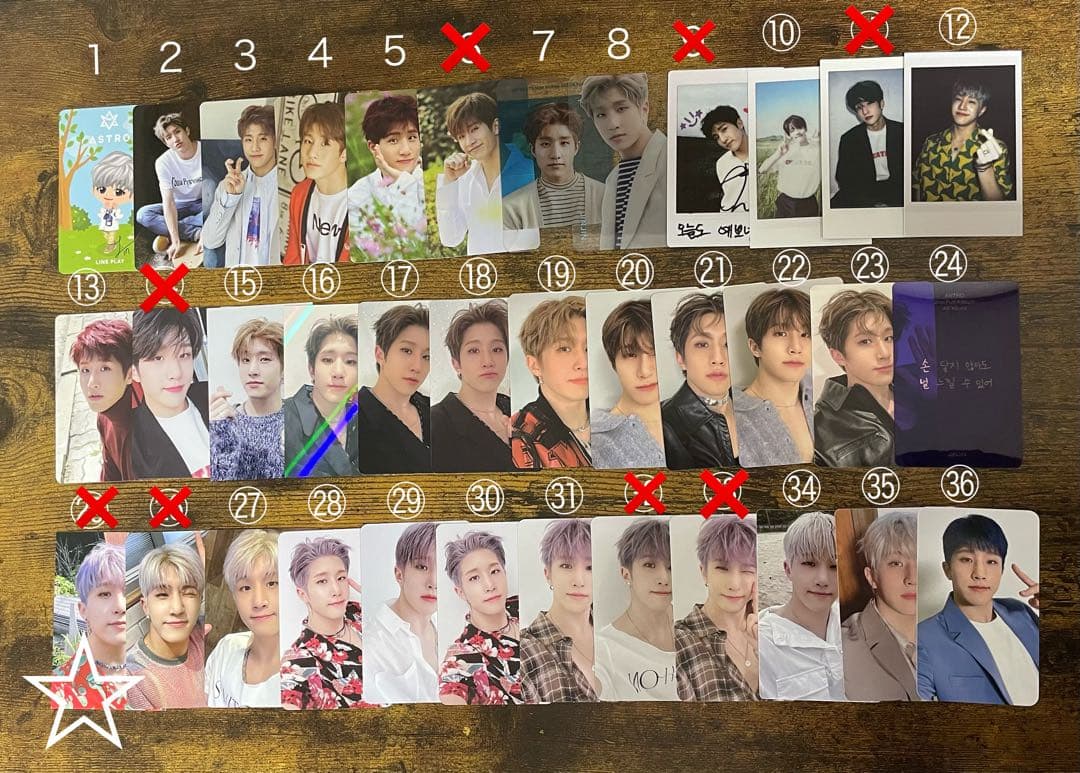 ASTRO ジンジン ジヌ トレカ バラ売り◎