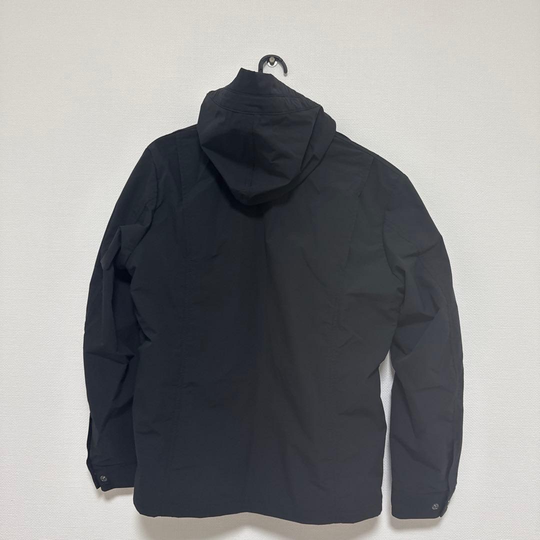 5351 POUR LES HOMMES　ナイロンジャケット 黒 フード付き