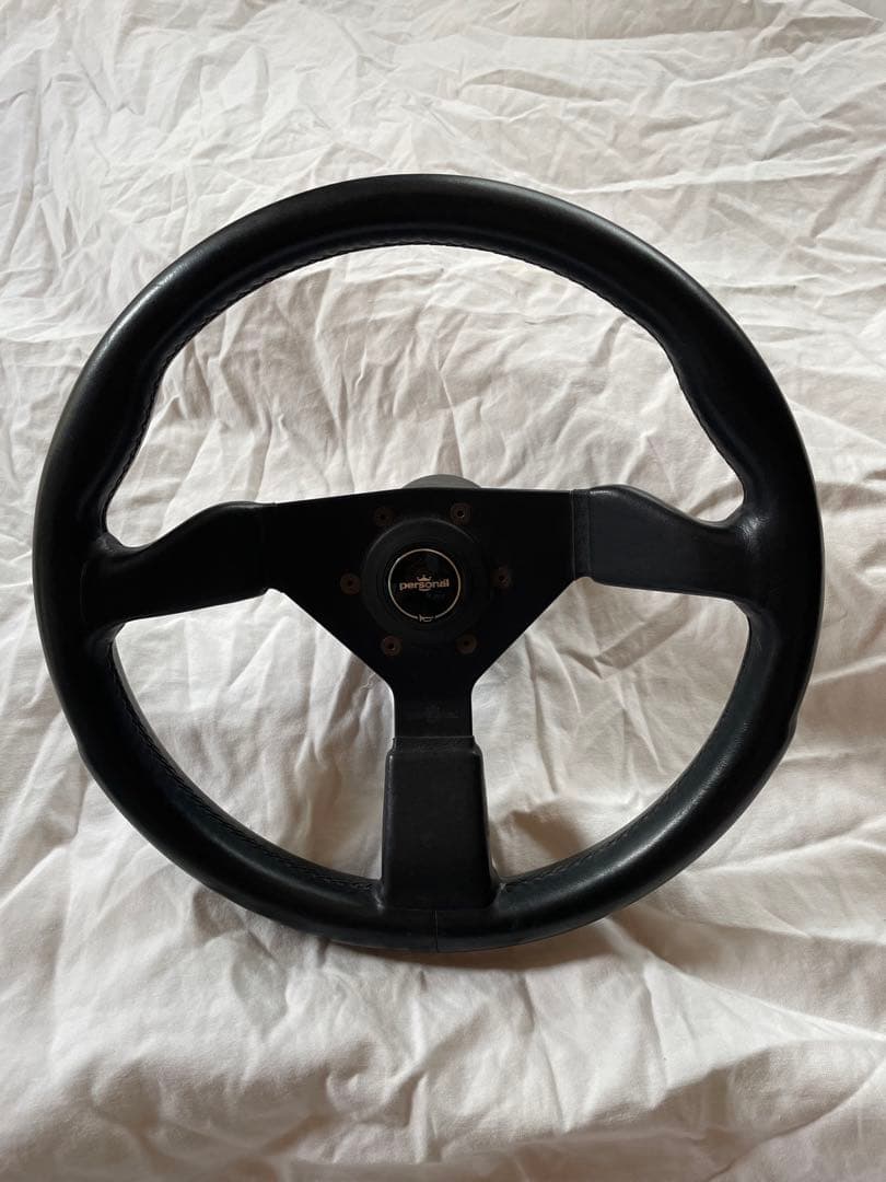 パーソナル　ステアリング　ボス付き　中古　350mm