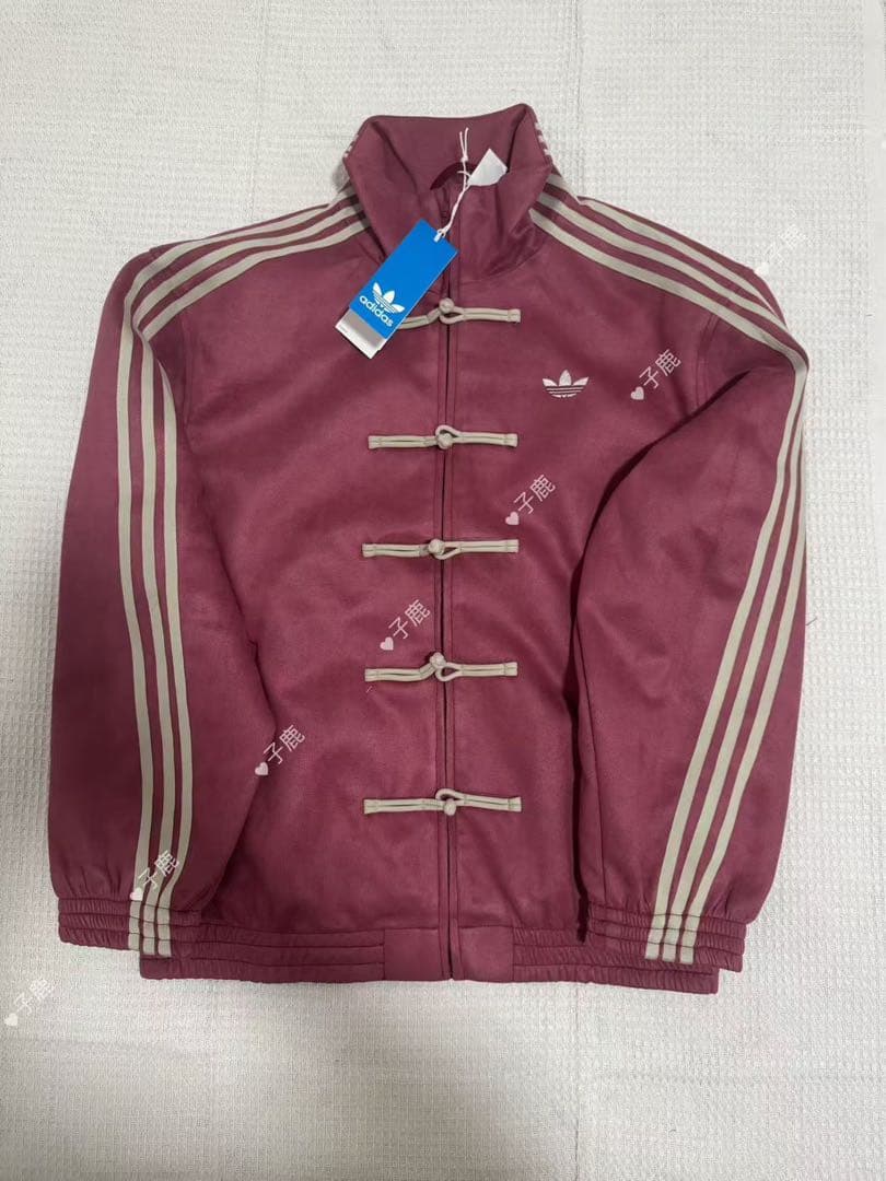 adidasアディダス 中国限定 蛇年トラックジャケットばら色 S