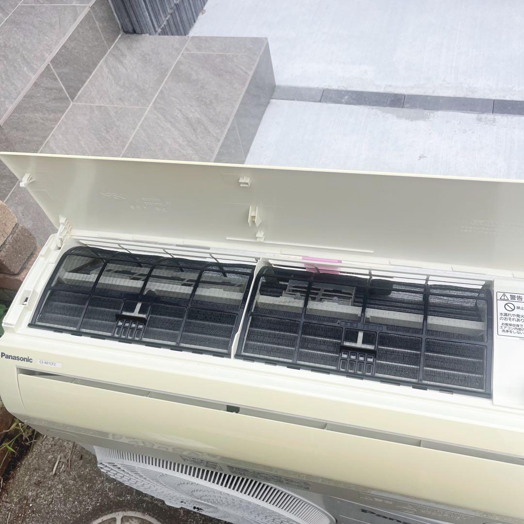 送料無料！完動品！ポンプダウン済み パナソニック14畳用エアコンリモコン付き