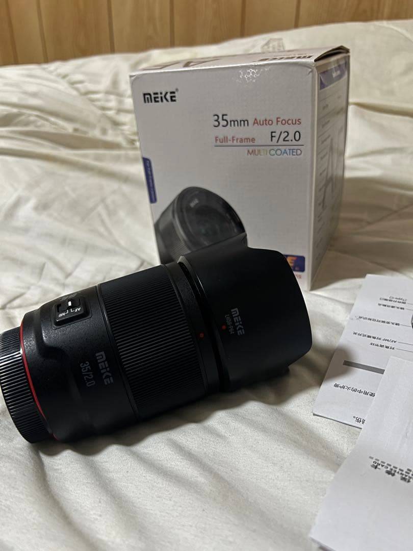 セ*ン様 MEIKE 35mm F/2.0 オートフォーカスレンズ Lmount