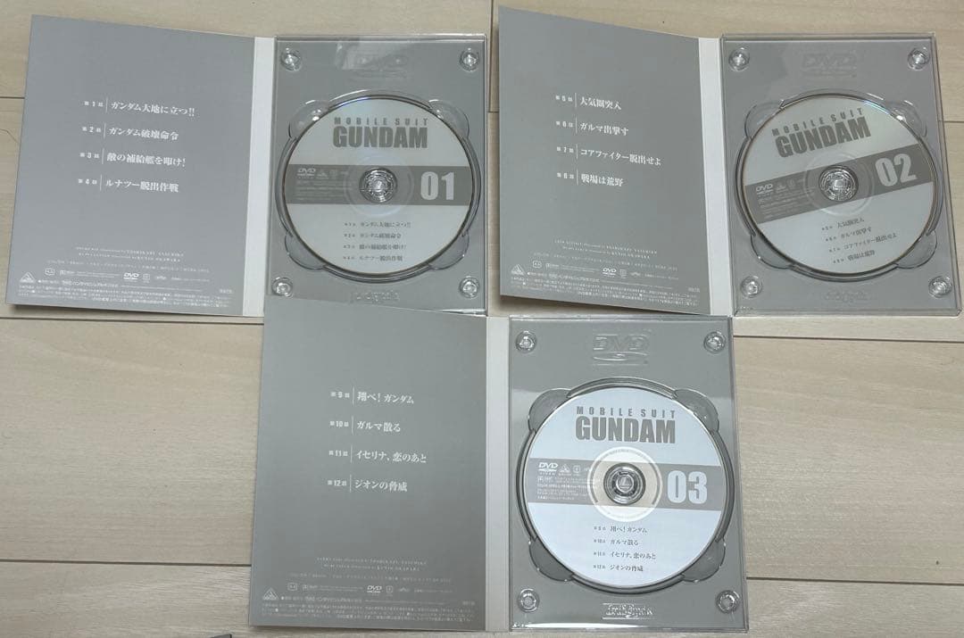 機動戦士ガンダム DVD BOX1•2 初回限定生産商品 ガンダムプラモデル