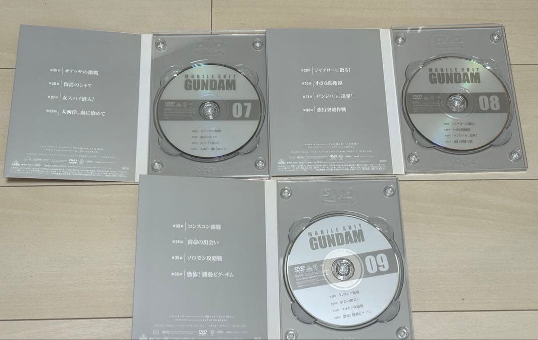 機動戦士ガンダム DVD BOX1•2 初回限定生産商品 ガンダムプラモデル