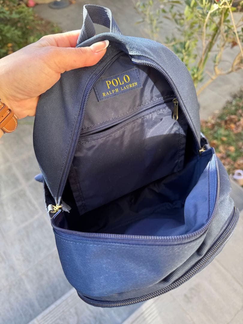 POLO RALPH LAUREN ネイビーリュック