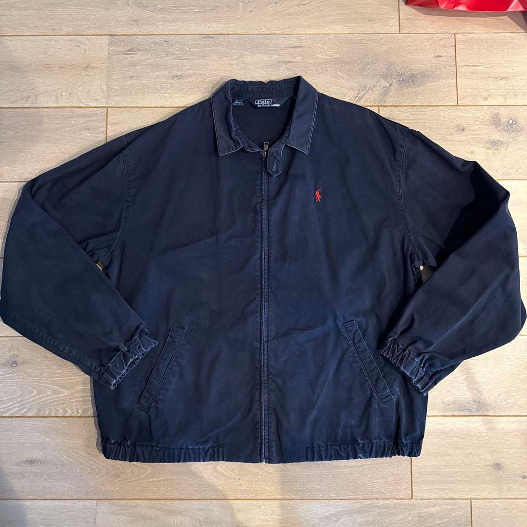 S*T様 90s POLO RALPH LAUREN スウィングトップLネイビー